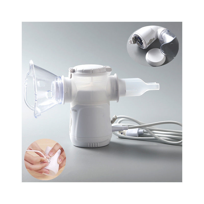 Máy xông khí dung cầm tay dạng lưới hen suyễn Kênh kép Không tắc nghẽn 2μm - 3μm