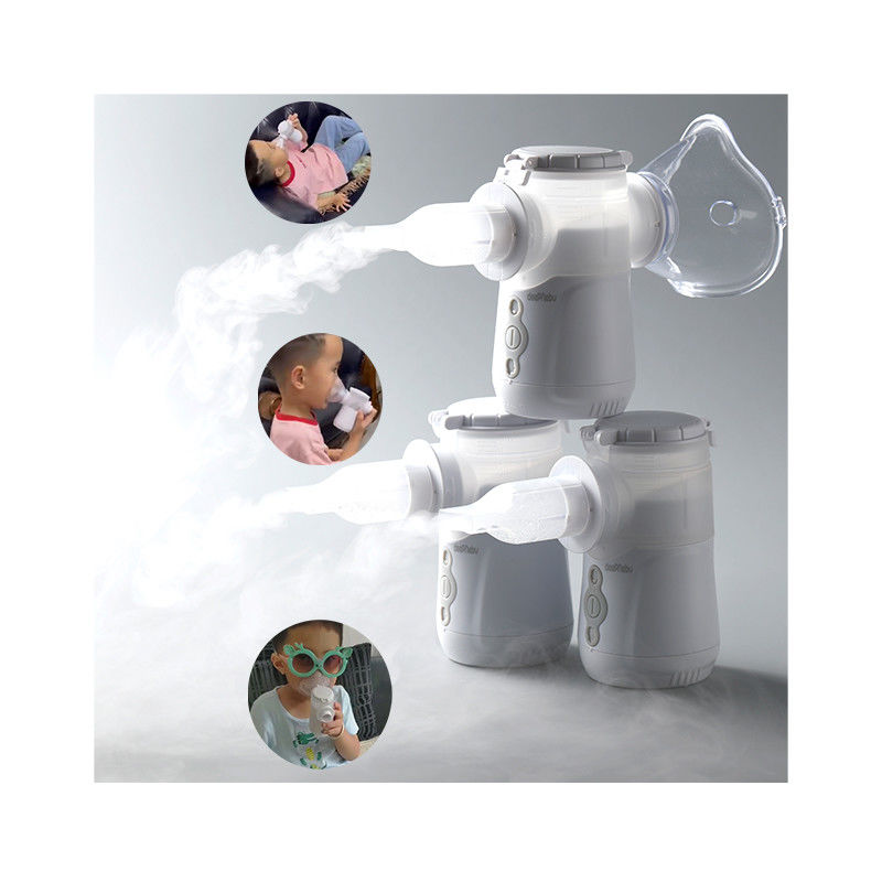 Máy phun sương lưới ho 3μm Pin di động Chế độ kênh đôi dành cho ho