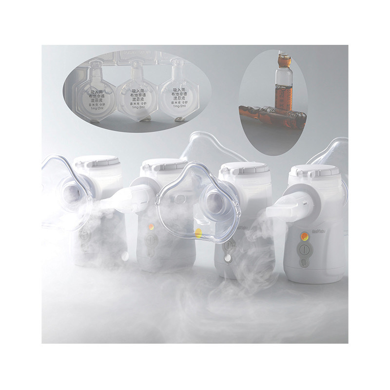 Máy xông khí dung dạng lưới di động 3.1μM Pin USB dành cho bệnh hen suyễn