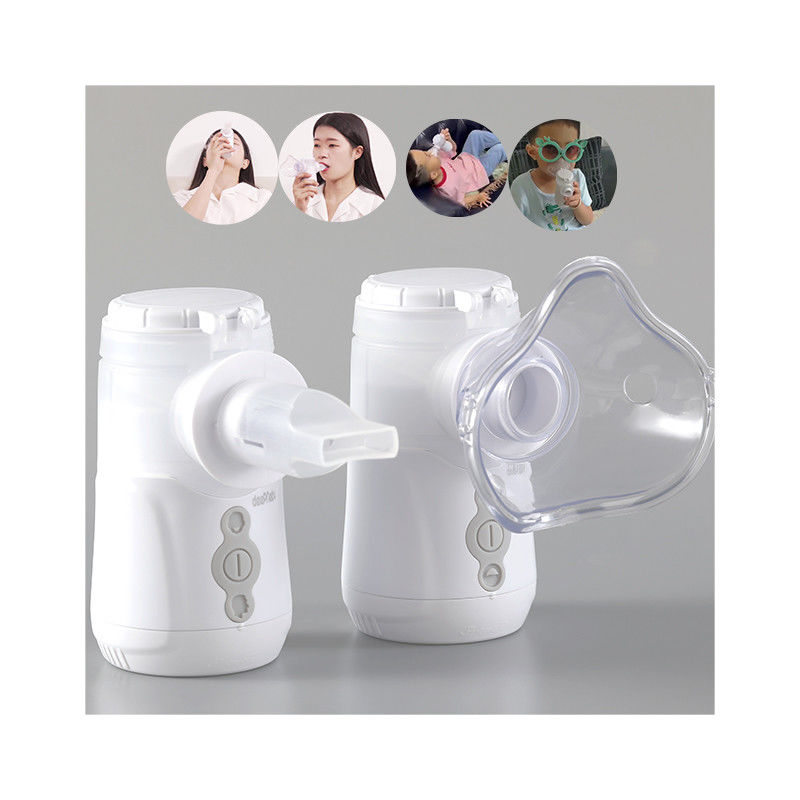 Bộ máy phun sương di động tại nhà Lưới rung y tế 3.2μm Bệnh hen suyễn Trẻ em Người lớn