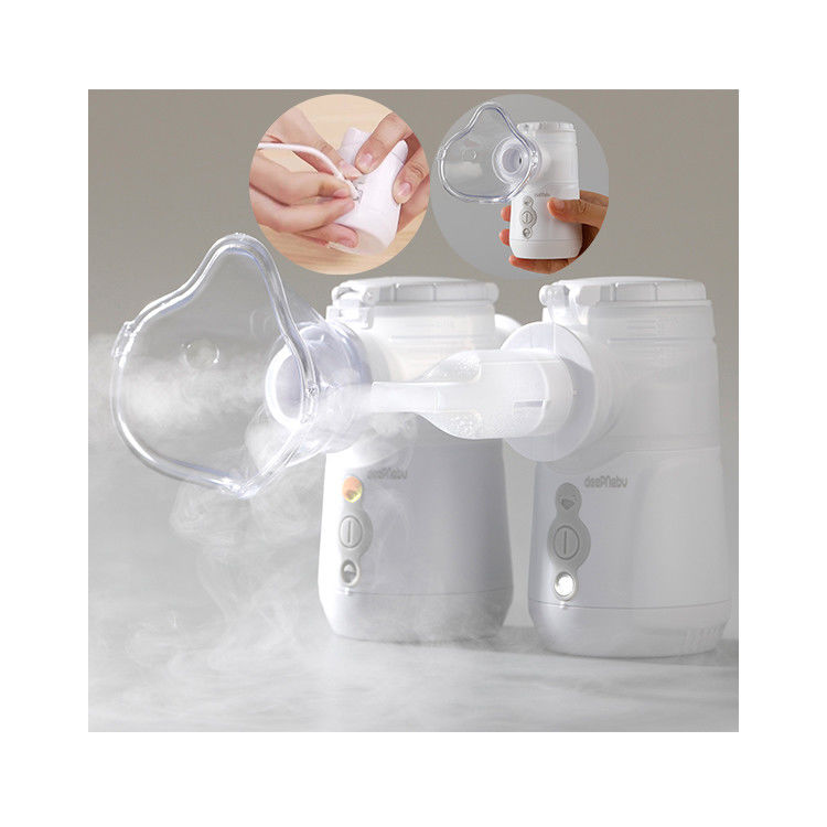 Bộ máy phun sương di động tại nhà Lưới rung y tế 3.2μm Bệnh hen suyễn Trẻ em Người lớn