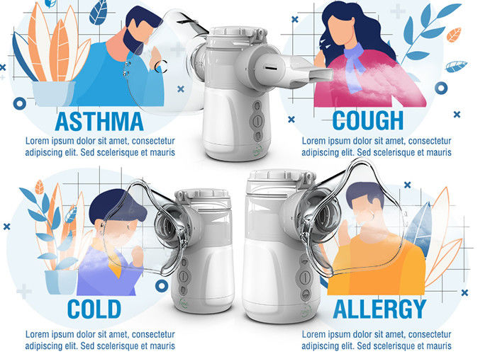 mũi 2022 trẻ sơ sinh nóng khói ho Nebulizer máy người lớn trẻ em lưới ốc niêm mạc lạnh Portable Mesh Nebulizer