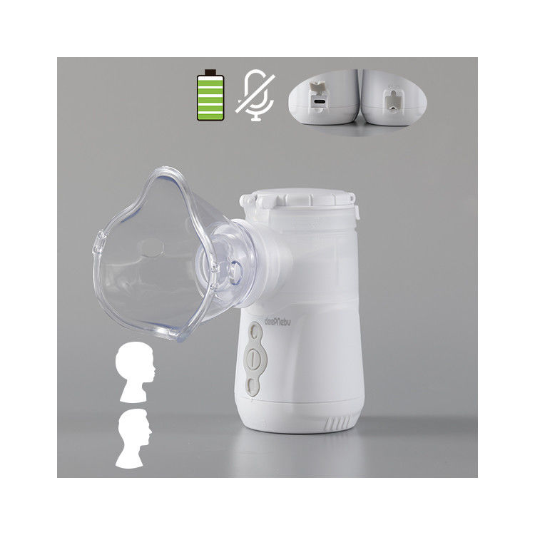 Máy phun sương cầm tay cho trẻ em lưới trẻ em 2μm - 3μm 0,3mL / phút đối với bệnh viêm tiểu phế quản