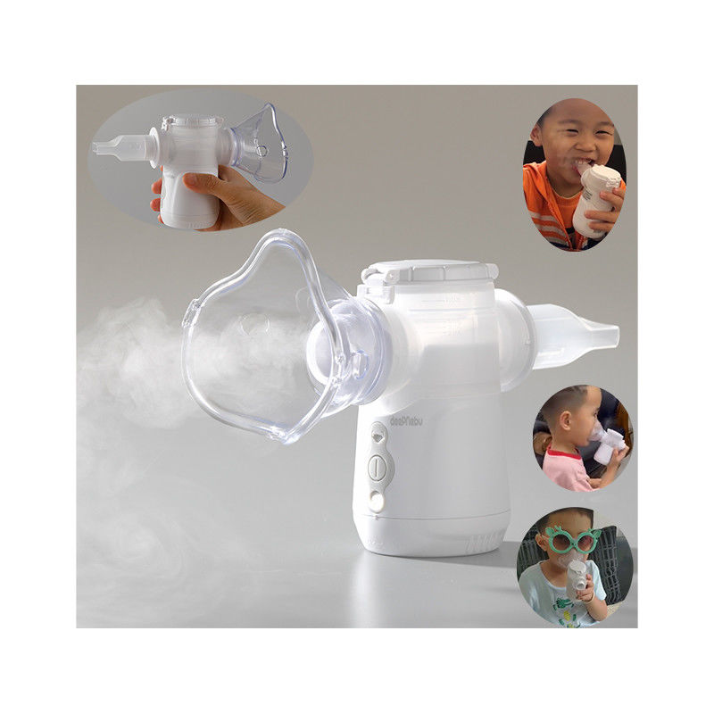 Home hottest Mute Portable mist Nebulizer Máy pin hen suyễn inhalator lưới Nebulizer cho trẻ em