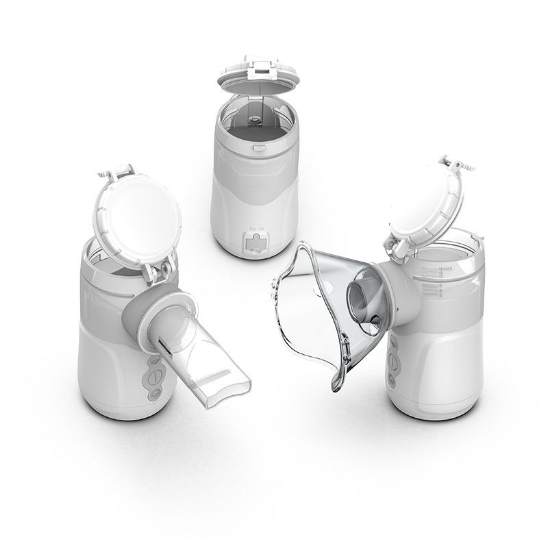 Máy xông khí dung gia đình cầm tay cho trẻ em ho lạnh 0,35mL / phút Pin DC USB có thể tháo rời