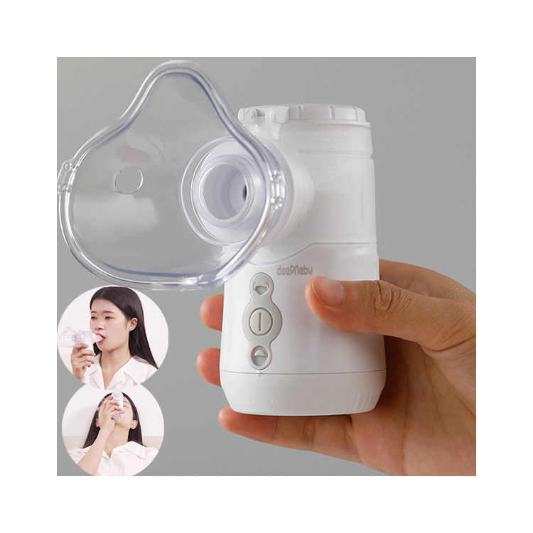 Máy xông khí dung gia đình cầm tay cho trẻ em ho lạnh 0,35mL / phút Pin DC USB có thể tháo rời