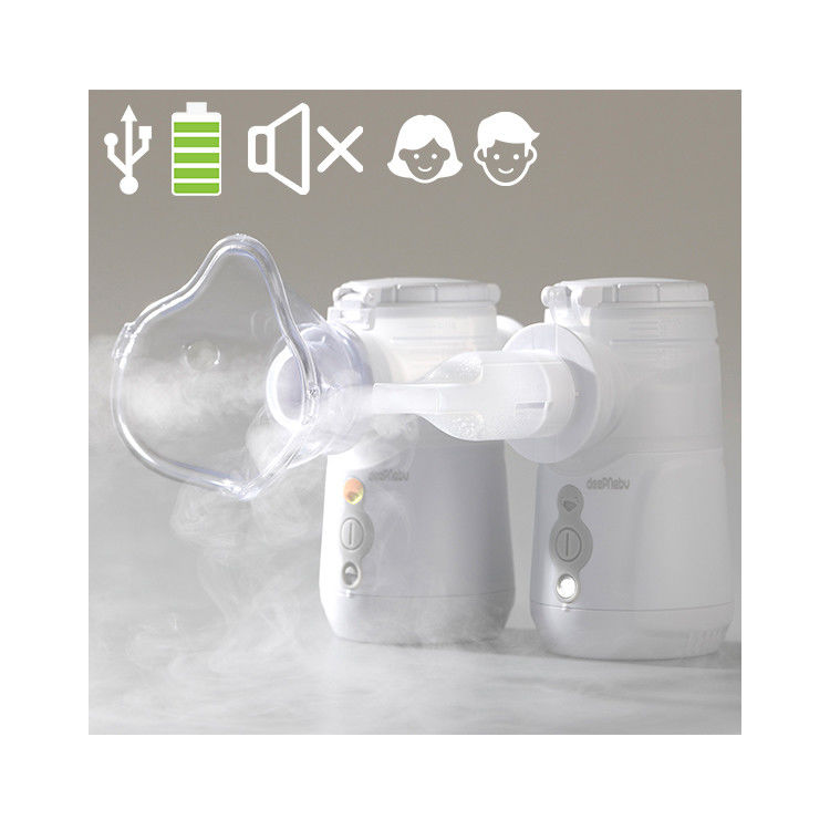 Máy xông khí dung tại nhà cho bệnh hen suyễn có thể tháo rời được 87% C.I. 1-4um