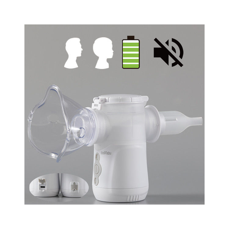 Máy xông khí dung 1.6μm - 3.3μm Máy xông hen suyễn IP23 ≥0,28ml / phút