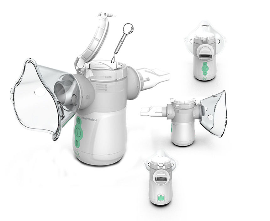Hiệu quả lâm sàng Máy xông khí dung lưới Medic cho bệnh hen suyễn IPX4 PP ABS PC 3.06μm