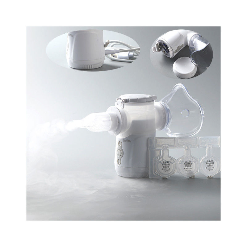 Máy phun sương dạng lưới hen suyễn cầm tay có thể điều chỉnh tốc độ 1,5-4,7μm tại bệnh viện