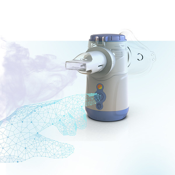 DC Power Type-c USB Mesh Inhaler Nebulizer 40dB Máy che miệng tiếng ồn thấp hơn