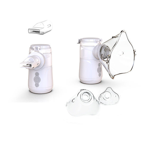 Máy hút hơi Nebulizer trắng với tốc độ dòng chảy điều chỉnh 0,2-0,6L/min