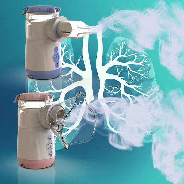 Máy bốc hơi bệnh viện 9-18ml Capacity Hospital Nebulizer Machine With Particle Size ≤3.5μM