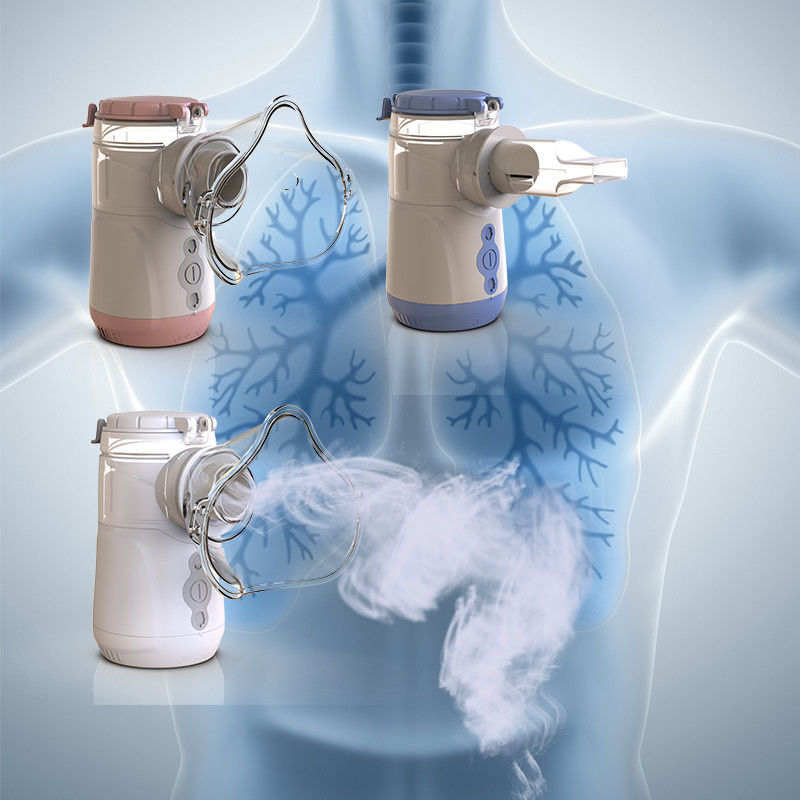 DC Power Inhaler Portable Nebulizer cho trẻ em và người lớn 1.8-3.5μm MMAD