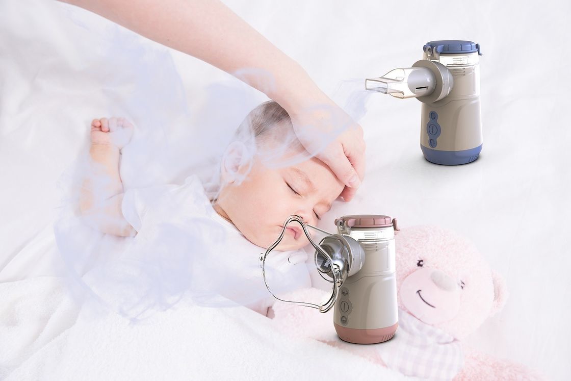 AA pin hoặc DC USB Powered Kids Adult Mesh Nebulizer để Alveoli Bronchioles