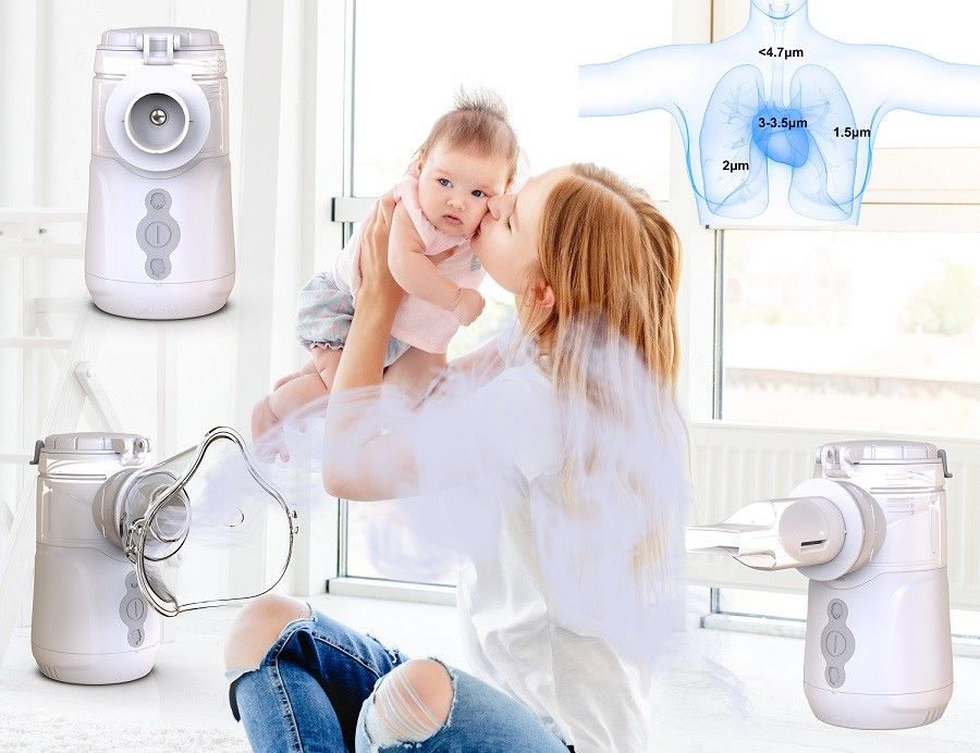 Máy bốc hơi lưới với 2 chế độ cho trẻ em và người lớn cao hơn máy nén