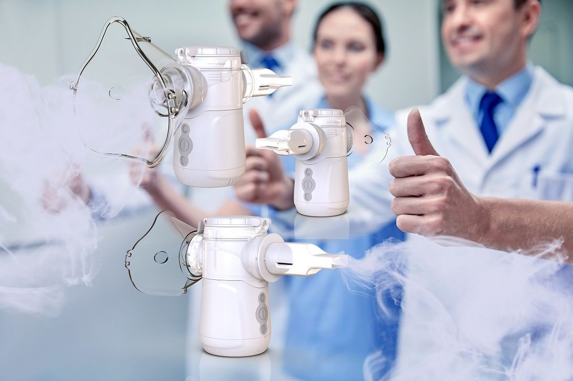 1-4.7μm kích thước hạt mịn Vibrating Mesh Inhaler Aerosol Delivery cho trẻ em hoặc người lớn