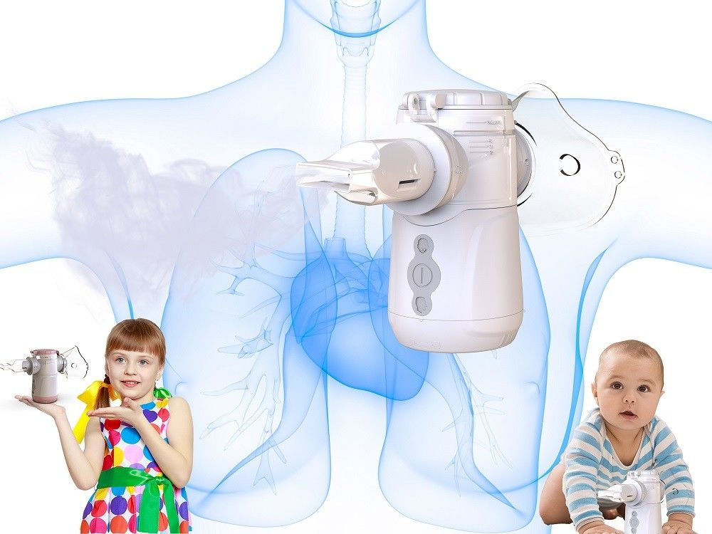 1-4μm Mesh Vibrator Inhaler With Mesh Membrane Vibrator Đối với các bệnh hô hấp