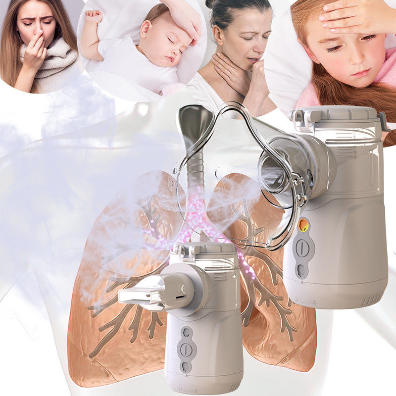 Pin hoặc USB Mesh Nebulizer 7 ngày Tốc độ atomization lâu dài ≥0.3ml/min