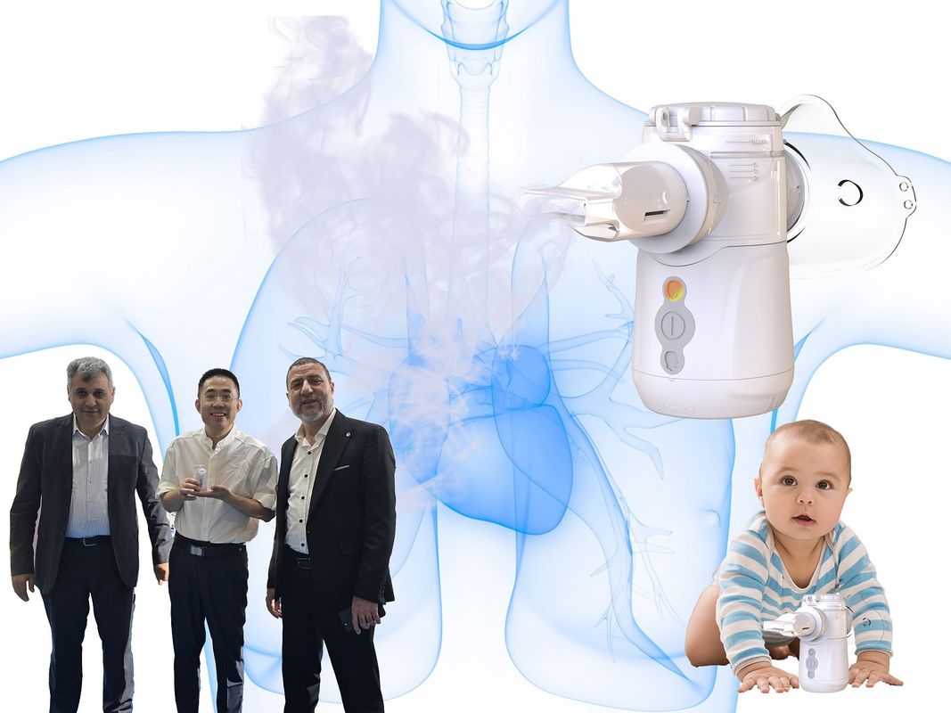 Pin hoặc USB Mesh Nebulizer 7 ngày Tốc độ atomization lâu dài ≥0.3ml/min