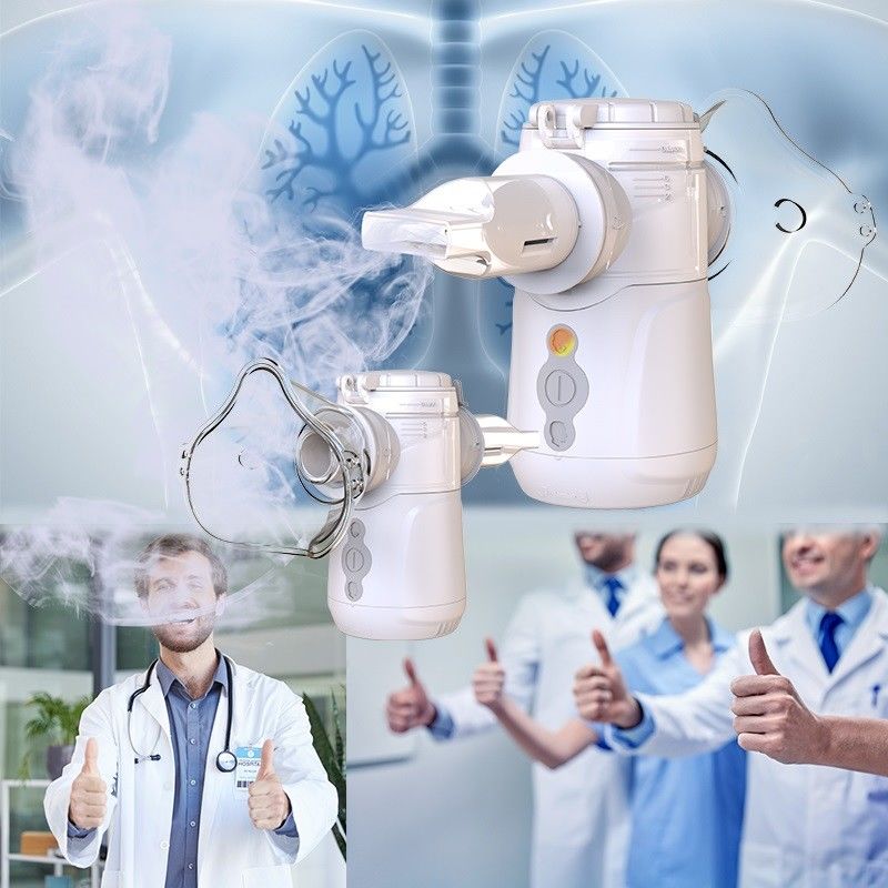 Pin hoặc USB Mesh Nebulizer 7 ngày Tốc độ atomization lâu dài ≥0.3ml/min
