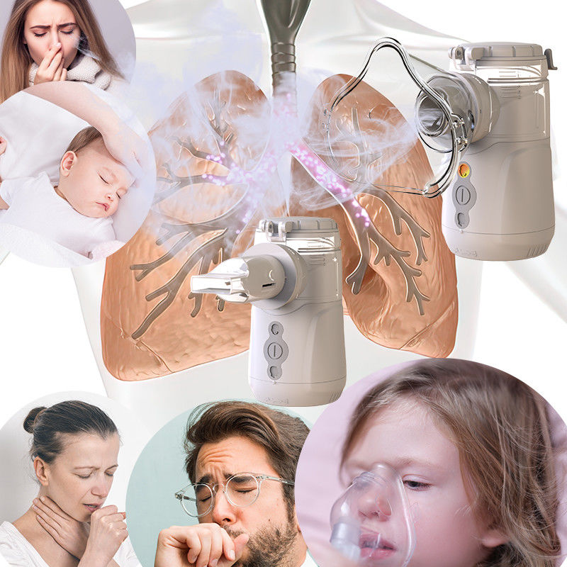 Ứng dụng truyền cảm ứng Vibrating Mesh Inhaler và pin DC 5V USB cho điều trị y tế